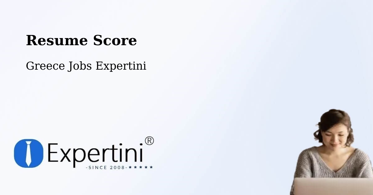 Resume Score & Job Description Match Tool – Kifisiá - Greece Jobs Expertini